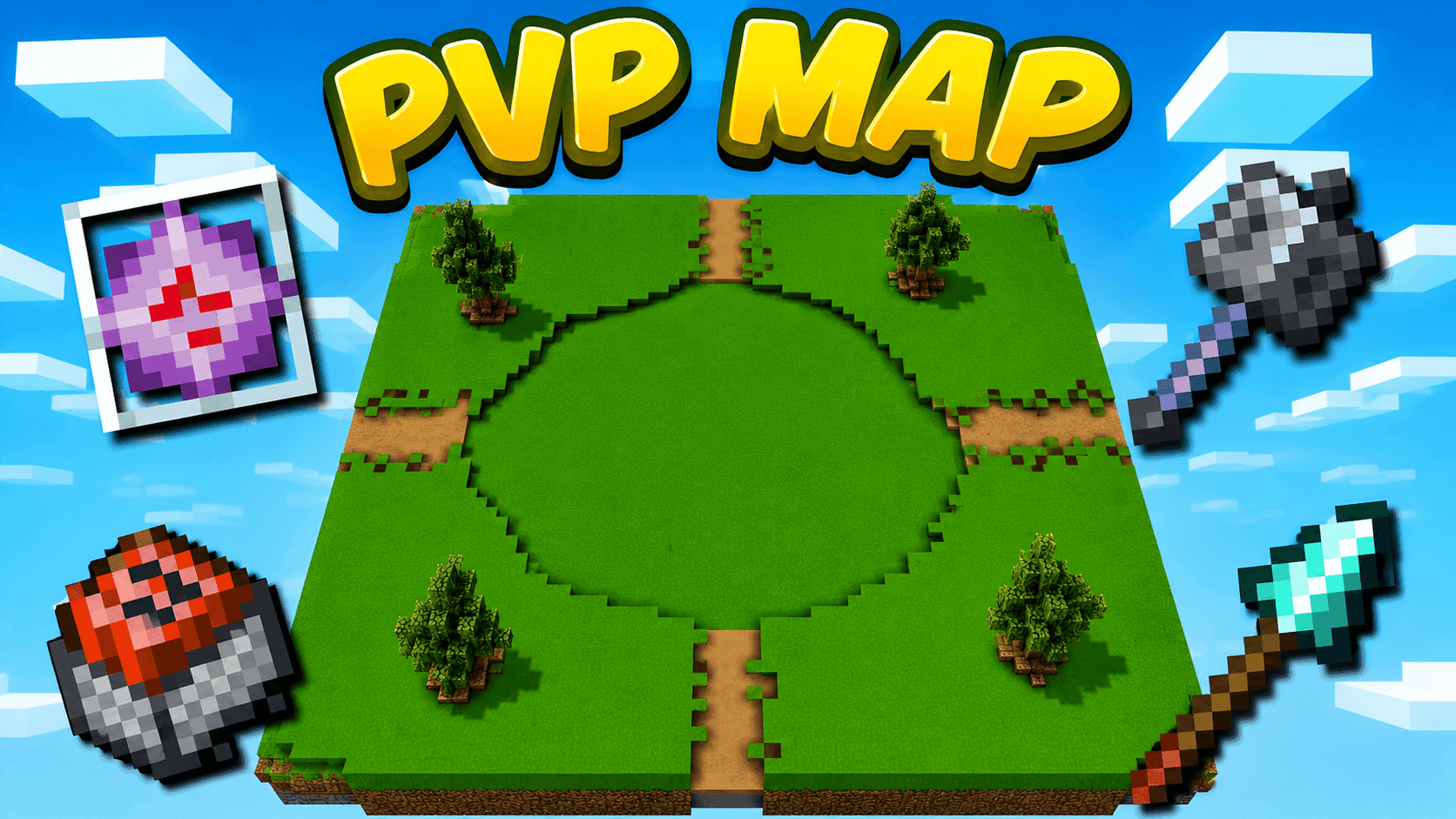 Ultimate All Kits PvP Map | Bot PvP