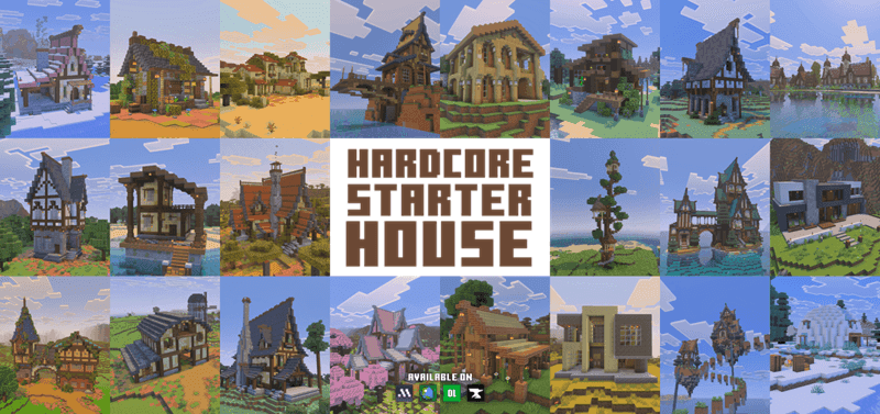 Hardcore Starter House (40 Maps) — preview 1